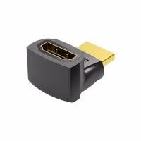 Переходник HDMI F to HDMI M 270° 4K 60Hz PVC Vention (AINB0) - Image 2