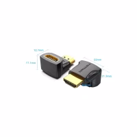Переходник HDMI F to HDMI M 90° 4K 60Hz PVC Vention (AIOB0) - Image 2