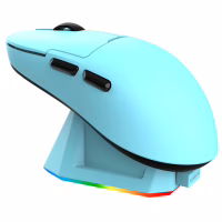Мишка Ajazz AJ159P MC Wireless/Bluetooth/USB Charging Dock Blue (AJ159P-MC-Blue) - Image 1