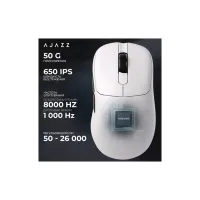 Мишка Ajazz AJ179PRO Wireless/Bluetooth/USB Charging Dock White (AJ179-PRO-W) - 11