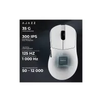 Мишка Ajazz AJ179 V2 MAX Wireless/Bluetooth/USB White (AJ179-V2-MAX-W) - 10