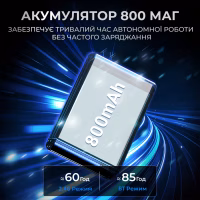 Мишка Ajazz AJ199 MAX Carbon fiber Wireless/Bluetooth/USB Black (AJ199-MAX-B) - Image 12