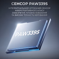 Мишка Ajazz AJ199 MAX Carbon fiber Wireless/Bluetooth/USB Black (AJ199-MAX-B) - Image 10