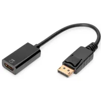 Перехідник DisplayPort to HDMI (M/F) Ultra HD active Digitus (AK-340415-002-S) - 1