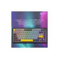 Клавіатура Ajazz AK820 MAX PLUS Daydream Switch RGB Wireless/Bluetooth/USB Black (AK820MAX-DD-BGY) - 11
