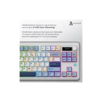 Клавіатура Ajazz AK870 PLUS Murad Switch RGB Wireless/Bluetooth/USB White (AK870-MU-BWD) - 11