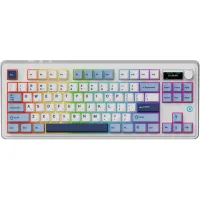 Клавіатура Ajazz AK870 PLUS Murad Switch RGB Wireless/Bluetooth/USB White (AK870-MU-BWD) - 1