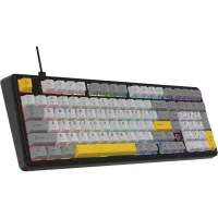 Клавіатура Ajazz AK980 MAX Magnetic Switch USB UA Black/Grey/Yellow (AK980-MAX-M-BGY) - Зображення 3
