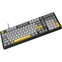 Клавіатура Ajazz AK980 MAX Magnetic Switch USB UA Black/Grey/Yellow (AK980-MAX-M-BGY) - Зображення 5