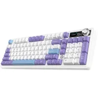 Клавиатура Ajazz AK980 V2 Gift Switch V2 Wireless/Bluetooth/USB UA White/Blue (AK980-V2-G-PWB) - Изображение 3