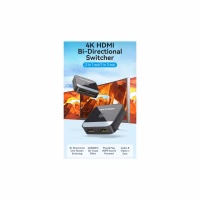 Спліттер Vention HDMI 2.0 UHD 4K 60Hz 3D, HDCP,1080P перемикач двонаправлений (AKOB0) - Image 12