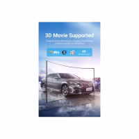 Кабель мультимедийный HDMI M to HDMI M 2.0m V2.1 8K60Hz silver Vention (ALCIH) - Image 10