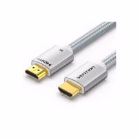 Кабель мультимедийный HDMI M to HDMI M 2.0m V2.1 8K60Hz silver Vention (ALCIH) - Image 1