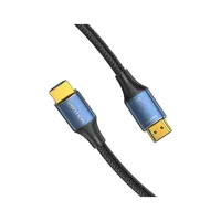 Кабель мультимедійний HDMI M to HDMI M 2.0m 8K cotton braided blue Vention (ALGLH) - Зображення 2