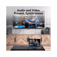 Кабель мультимедийный HDMI M to HDMI M 5.0m 4K30Hz black Vention (ALIBJ) - Image 4