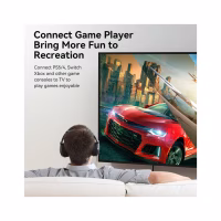 Кабель мультимедийный HDMI M to HDMI M 5.0m 4K30Hz black Vention (ALIBJ) - Image 6