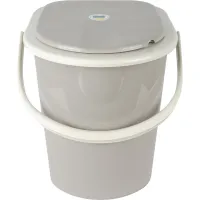 Відро-туалет Алеана Какао/біла троянда 22 л (алн 171096/какао/біла роза) - 4