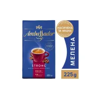 Кава Ambassador мелена 225г "Strong" (am.53468) - 1