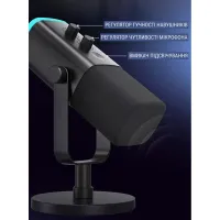 Мікрофон Fifine AM8 USB/XLR Black (AM8) - 12