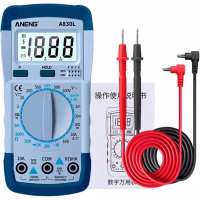 Цифровий мультиметр ANENG AN-A830L, V, A, R (AN-A830L) - Image 2