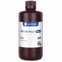 Фотополимерная смола Anycubic ABS-Like Resin Pro 2, 1 кг, Clear (ANYCUBICABS-LIKE PRO 2CLEAR1KG) - Image 1