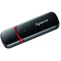 USB флеш накопичувач Apacer 32GB AH333 black USB 2.0 (AP32GAH333B-1) - 4