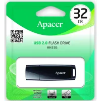 USB флеш накопичувач Apacer 32GB AH336 Black USB 2.0 (AP32GAH336B-1) - 5
