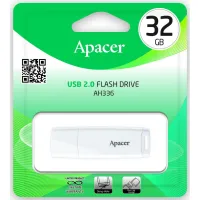 USB флеш накопичувач Apacer 32GB AH336 White USB 2.0 (AP32GAH336W-1) - 4