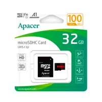 Карта пам'яті Apacer 32GB microSD class 10 UHS-I V10 A1 (AP32GMCSH10UB-R) - 2