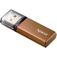 USB флеш накопичувач Apacer 64GB AH25C Classical Bronze USB 3.2 (AP64GAH25CJ-1) - 2