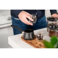 Турка Ardesto BLACK MARS граніт бакелітова ручка 0.25 (AR0825SG) - Изображение 7