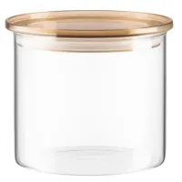 Банка Ardesto Fresh 500 мл, скло, пластик, прозорий (AR1305SFM) - 1