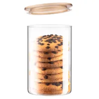 Банка Ardesto Fresh 900 мл, скло, пластик, прозорий (AR1309SFM) - 3