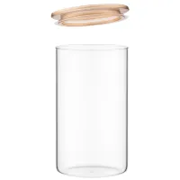 Банка Ardesto Fresh 1100 мл, скло, пластик, прозорий (AR1311SFM) - 2