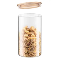 Банка Ardesto Fresh 1100 мл, скло, пластик, прозорий (AR1311SFM) - 6