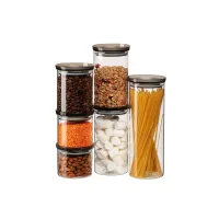 Ємність для сипучих продуктів Ardesto Fresh скло, пластик 1600 мл (AR1316SF) - 7