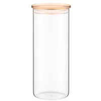 Банка Ardesto Fresh 1600 мл, скло, пластик, прозорий (AR1316SFM) - 1