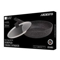 Сковорода Ardesto Black Mars Alcor, 26см, алюміній, чорний (AR1926BML) - 10