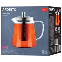 Заварник Ardesto Gemini Milano 550 мл, прозорий (AR1955BGM) - 4
