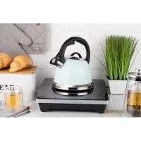 Чайник Ardesto Gemini 2 л Блакитний Тіффані (AR1955KS) - 4