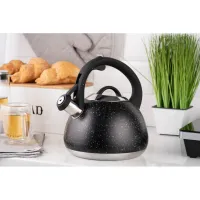 Чайник Ardesto Gemini 2.5 л Чорний Мармур (AR1957KS) - Зображення 4