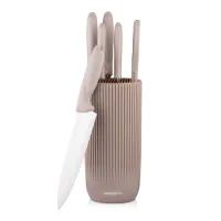 Набір ножів Ardesto Gemini 7 предметів, бежевий (AR2107KH) - 1