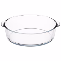 Форма для випікання Ardesto Black Mars 23x20.8x7см, кругла, прозорий (AR2401BGB) - Image 1