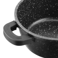 Каструля Ardesto Gemini Anzio, 1.8л, алюміній, чорний (AR2418GE) - Изображение 7