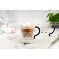 Набор чашек Ardesto Animals BAR 250 мл 2 шт прозорий (AR2625BAR) - Изображение 5