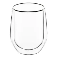 Набір склянок Ardesto з подвійними стінками BR 250 мл 2 шт прозорий (AR2625BR) - 1