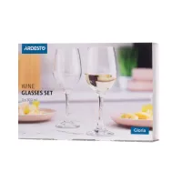 Набір келихів Ardesto Gloria, 300мл, 3шт, скло, прозорий (AR2630GWT) - 2
