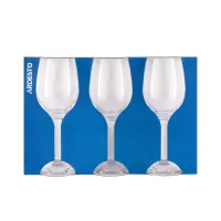 Набір келихів Ardesto Gloria, 300мл, 3шт, скло, прозорий (AR2630GWT) - 3