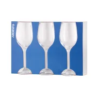Набір келихів Ardesto Gloria, 300мл, 3шт, скло, прозорий (AR2630GWT) - 4