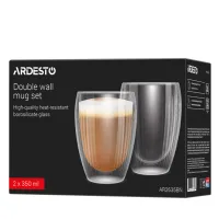 Набір склянок Ardesto 350 мл 2 шт (AR2635BN) - 6